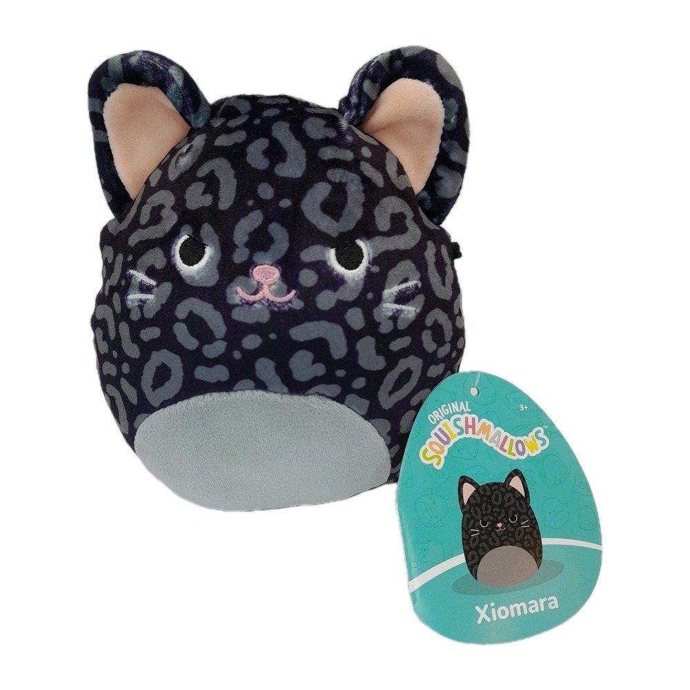 Squishmallows‎ Xiomara Black Panther 5" Plush Halloween NWT 2024 Stuffed Animal